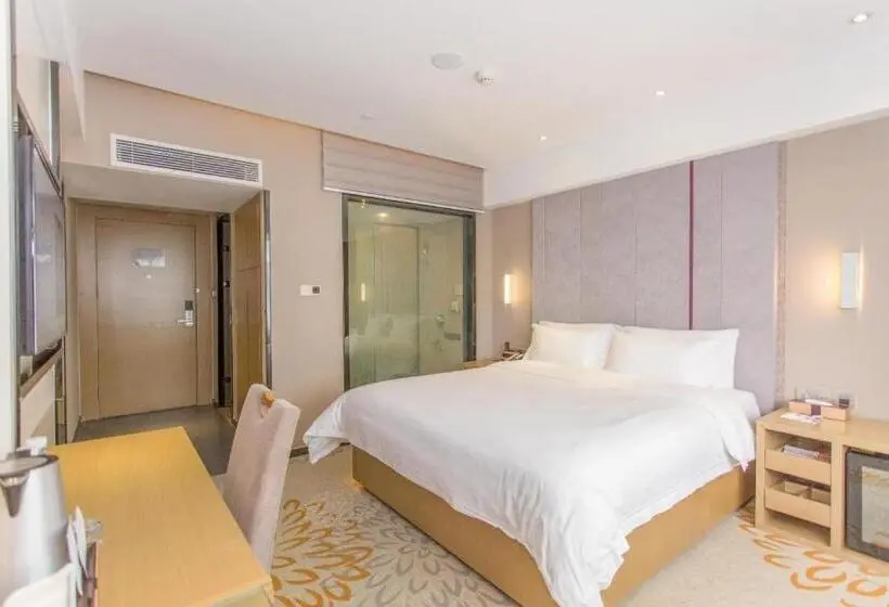 キングサイズベッドのデラックスルーム, Lavande Hotels·guangzhou Financial City Chepi Metro Station