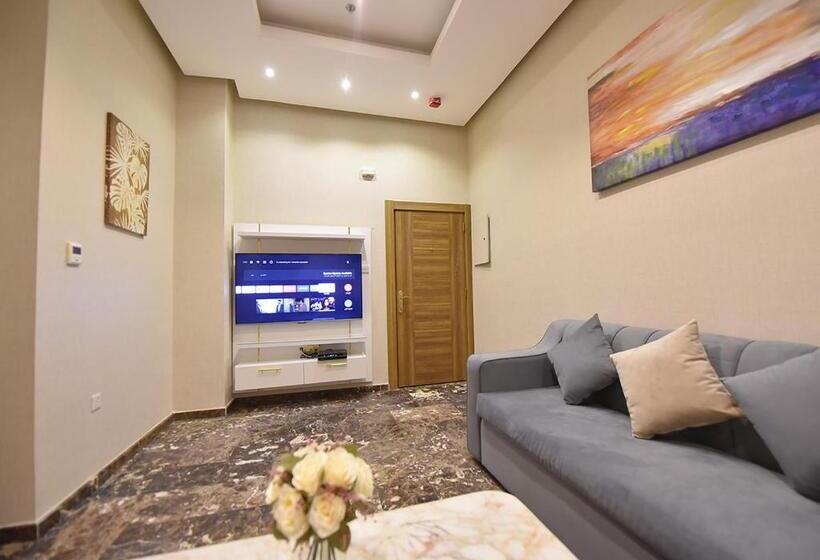 带2个卧室的公寓, ريحانه الخليج للشقق الفندقيه