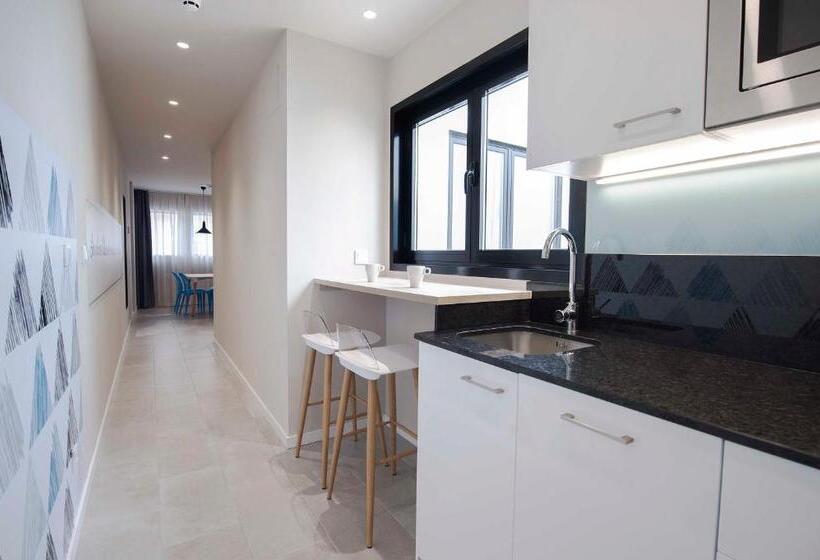 침실 2개 아파트, Apartamentos Divan