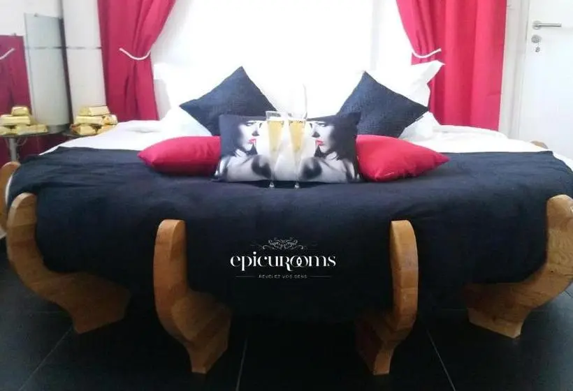 キングサイズベッドのスタンダードルーム, Plgfe   Maison D Hôtes Epicurooms   Suites Romantiques 5 étoiles
