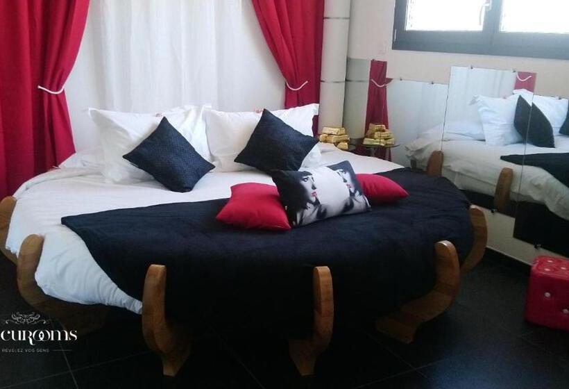 חדר סטנדרט עם מיטת קינג, Plgfe   Maison D Hôtes Epicurooms   Suites Romantiques 5 étoiles