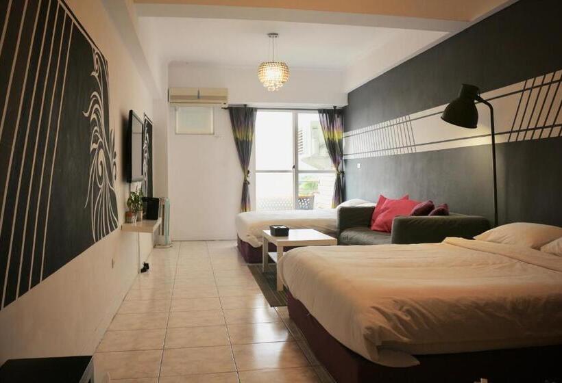 اتاق استاندارد با بالکن, Kenting My Way B&b