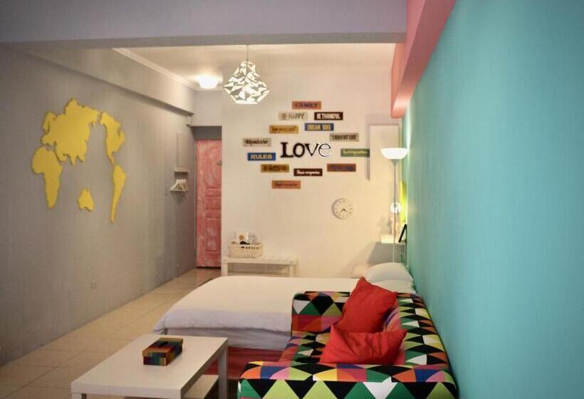 اتاق استاندارد با چشم‌انداز استخر, Kenting My Way B&b