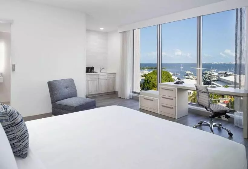 سوئیت با تخت بزرگ, Courtyard Miami Coconut Grove