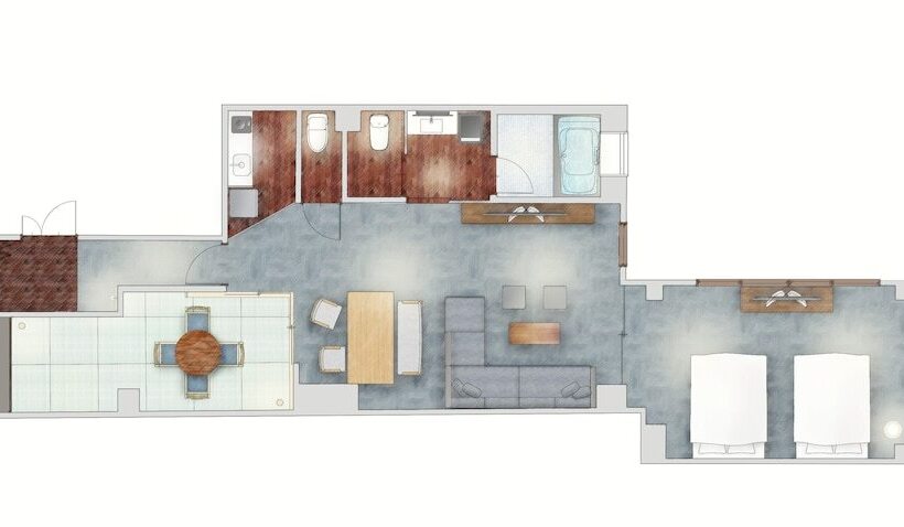 جناح رئاسى, Randor Residence Hiroshima Suites