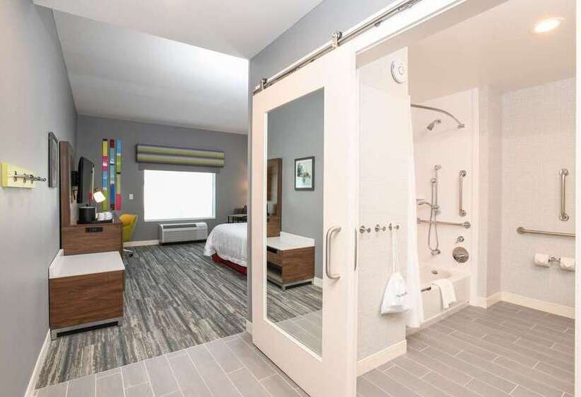 장애인을 위한 스탠다드 룸, Hampton Inn & Suites Farmers Branch Dallas