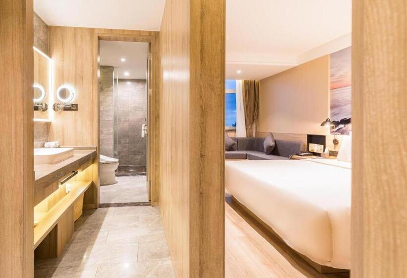 اتاق استاندارد با چشمانداز دریا, Atour Hotel Weihai City Center