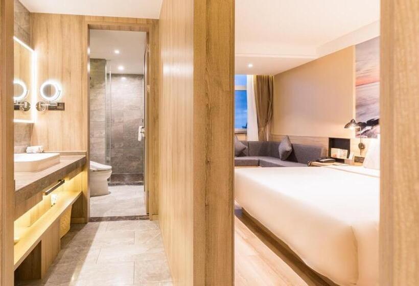 غرفة قياسية مطلّة علي البحر, Atour Hotel Weihai City Center