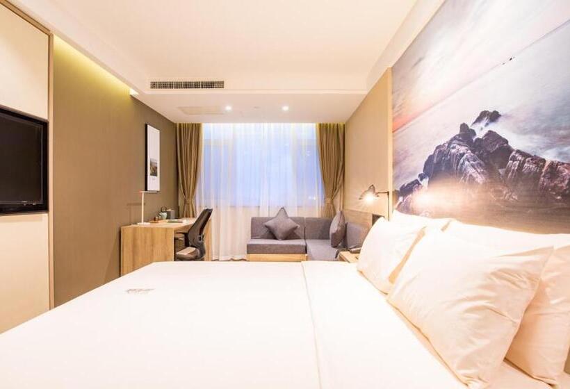 اتاق استاندارد با چشمانداز دریا, Atour Hotel Weihai City Center