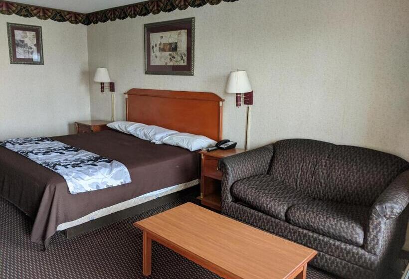 适合残疾人士使用的带超级大床的标准间, Key West Inn Montgomery South