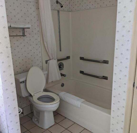 适合残疾人士使用的带超级大床的标准间, Key West Inn Montgomery South