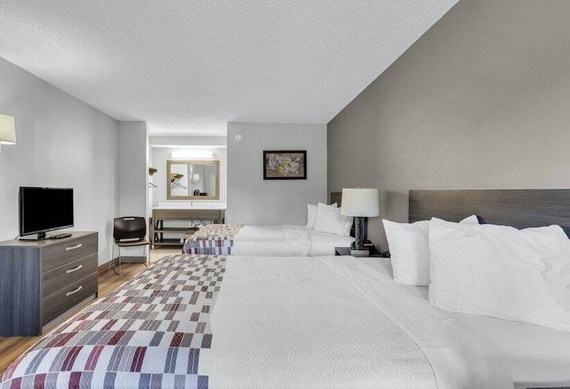 חדר דלוקס מותאם לאנשים עם מוגבלויות, Red Roof Inn Macclenny