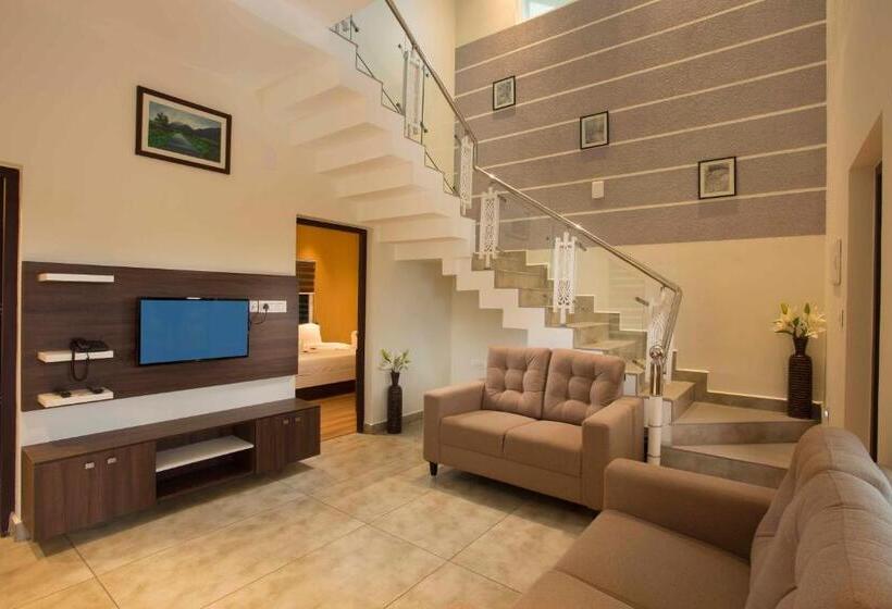 וילה בת 2 חדרי שינה, Foggy Knolls Resort