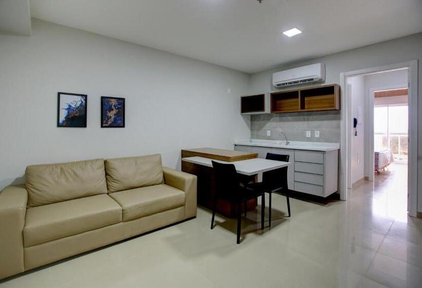 Апартаменты 1 Спальня, Advanced Hotel & Flats Cuiabá