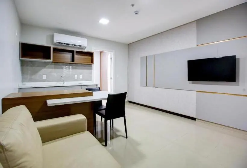 １ベッドルームアパートメント, Advanced Hotel & Flats Cuiabá