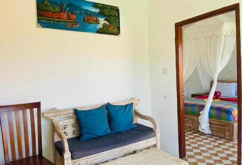 سوئیت جونیور با چشمانداز باغ, Arjuna Uluwatu Guest House