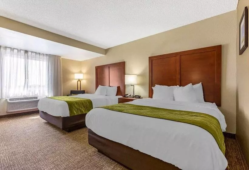２ダブルベッドのスタンダードルーム, Comfort Inn & Suites Phoenix North   Deer Valley