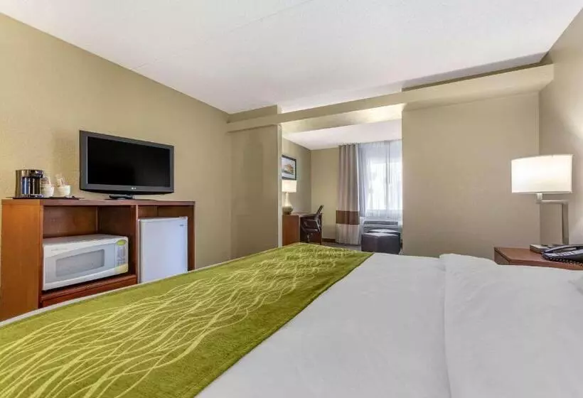 キングサイズベッドのデラックスルーム, Comfort Inn & Suites Phoenix North   Deer Valley