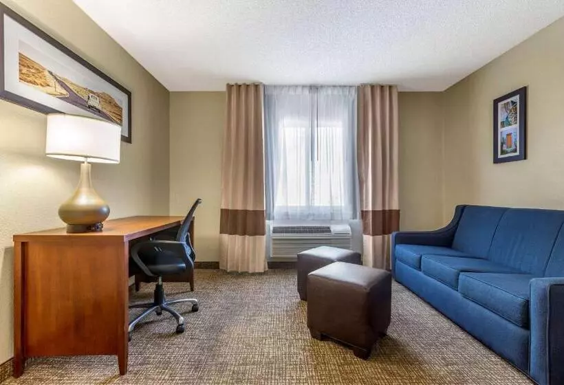 キングサイズベッドのデラックスルーム, Comfort Inn & Suites Phoenix North   Deer Valley