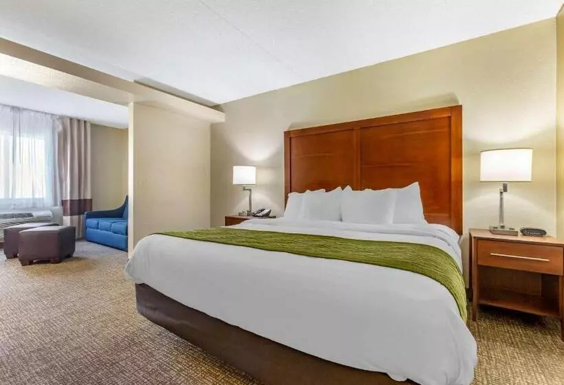 キングサイズベッドのデラックスルーム, Comfort Inn & Suites Phoenix North   Deer Valley