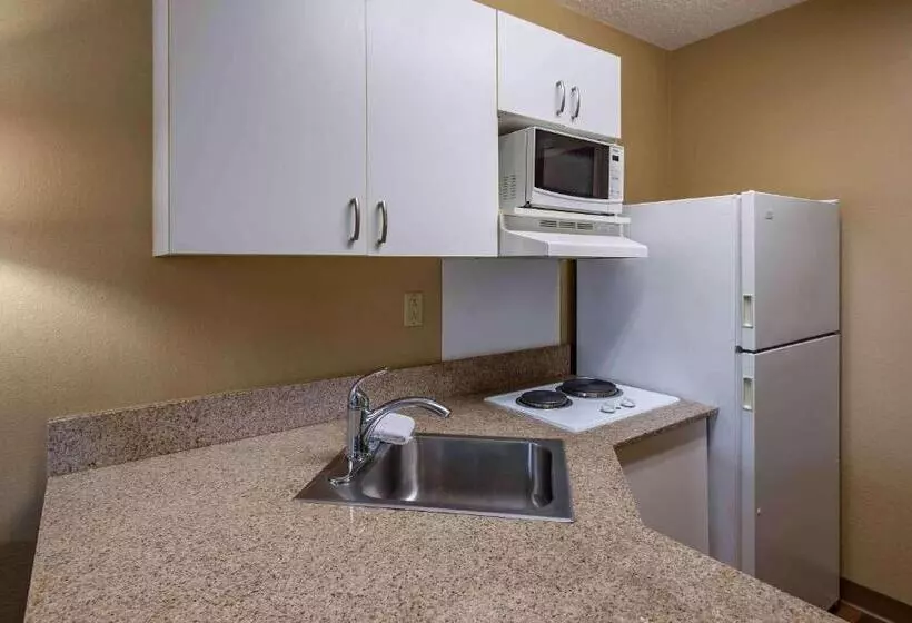キングサイドベッドのスタンダードワンルーム, Extended Stay America Suites  Houston  Med. Ctr.  Greenway Plaza