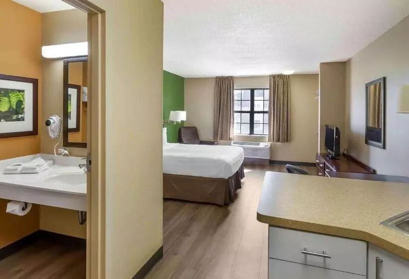 キングサイドベッドのスタンダードワンルーム, Extended Stay America Select Suites   Salt Lake City   Union Park