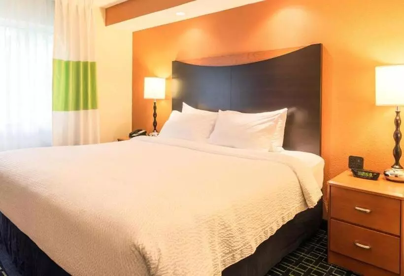 ダブルベッドのスタンダードスタジオ, Fairfield Inn & Suites Canton