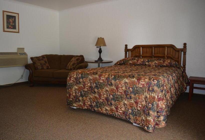 غرفة قياسية فردية, The Evergreen Motel In Kansas