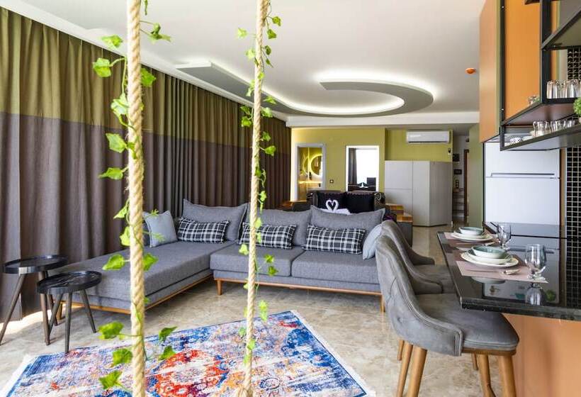 带双人床的标准工作室, Fortunella Suites & Villas