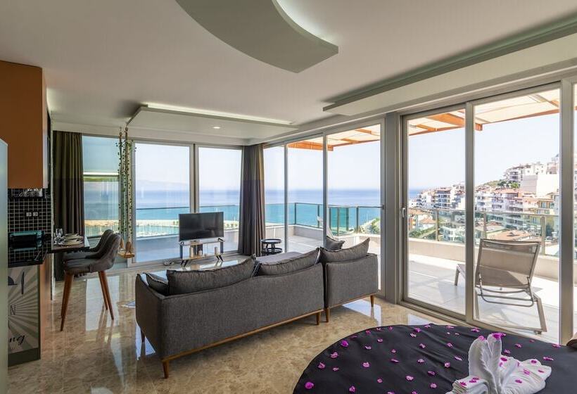 带双人床的标准工作室, Fortunella Suites & Villas