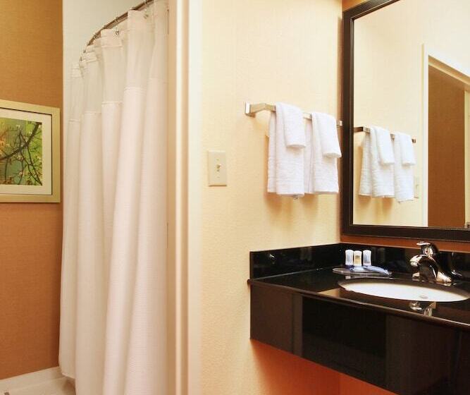 带2个双人床的标准工作室, Fairfield Inn By Marriott Las Colinas