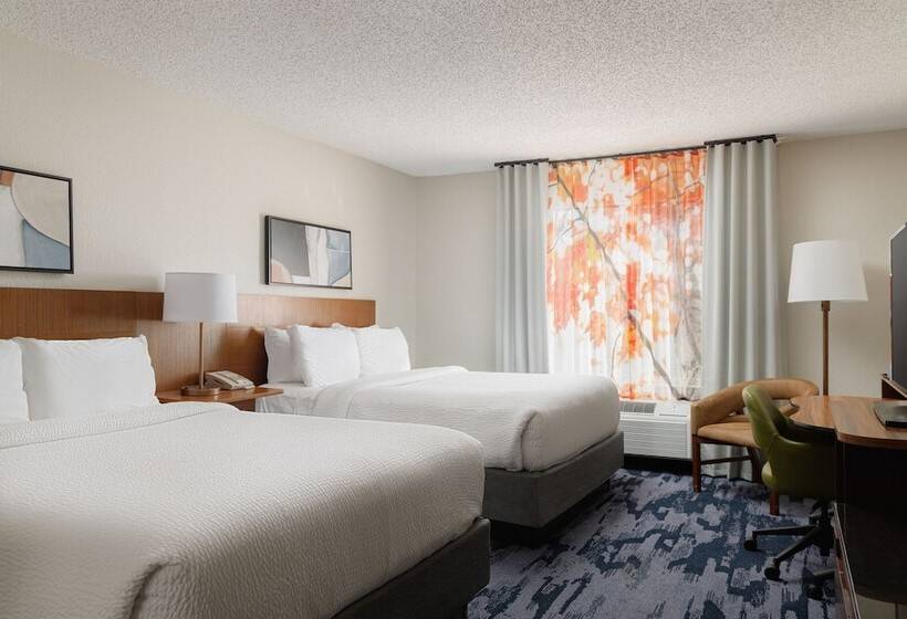 חדר סטנדרט שתי מיטות זוגיות, Fairfield Inn & Suites Memphis Southaven