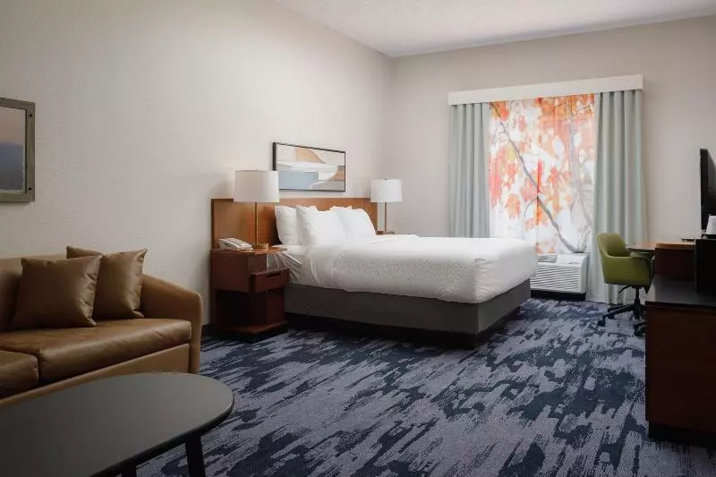 キングサイズベッドのスタンダードルーム, Fairfield Inn & Suites Memphis Southaven