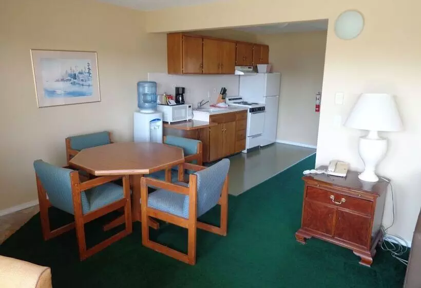 キングサイドベッドのスタンダードワンルーム, Ocean Shores Inn & Suites