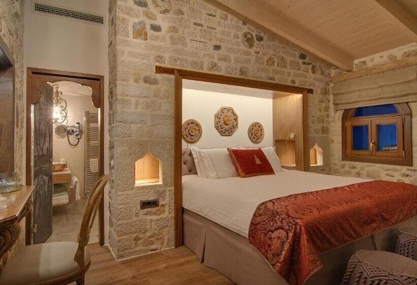 스탠다드 룸 킹사이즈 침대, Kamares Historic Boutique Hotel & Spa