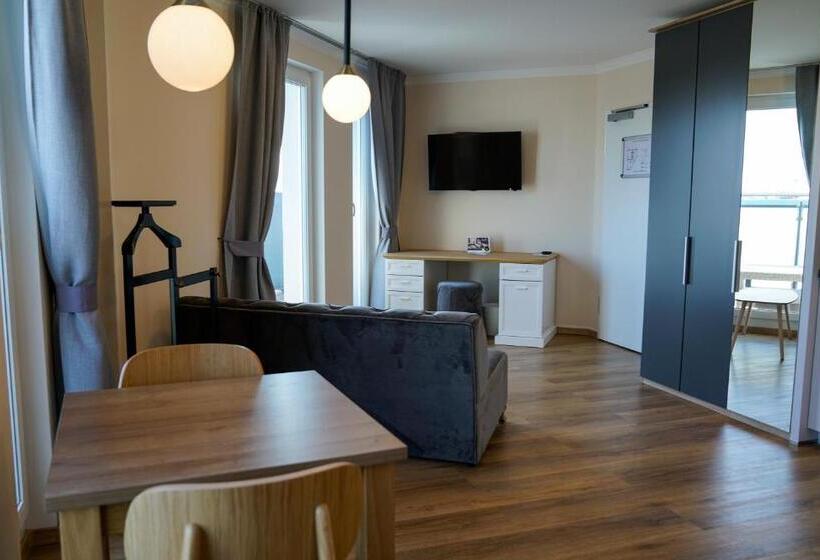 1침실 펜트하우스 아파트, Boardinghouse City Home