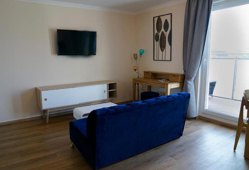 1침실 펜트하우스 아파트, Boardinghouse City Home