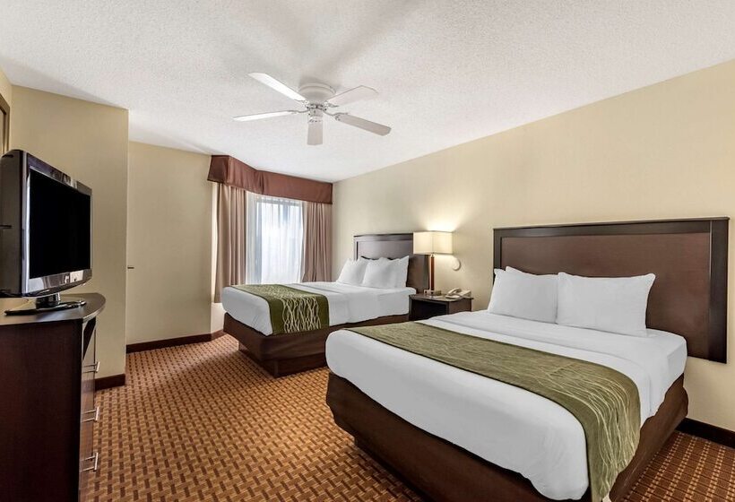 غرفه قياسيه سريرين مزدوجين, Comfort Inn & Suites Warsaw Near Us30