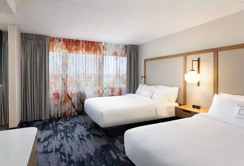 ２ダブルベッドのスタンダードルーム, Fairfield Inn & Suites By Marriott Denver Southwest/lakewood