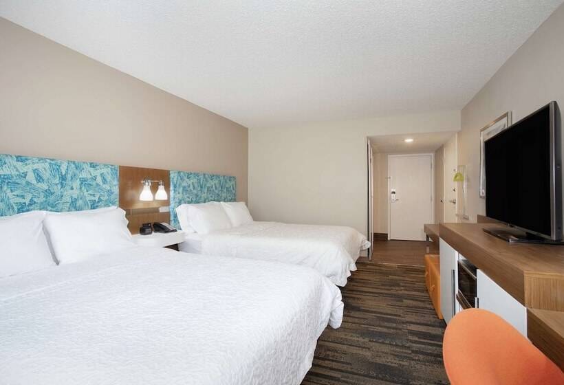 Номер Стандарт 2 Двуспальные Кровати, Hampton Inn & Suites Kansas City Merriam