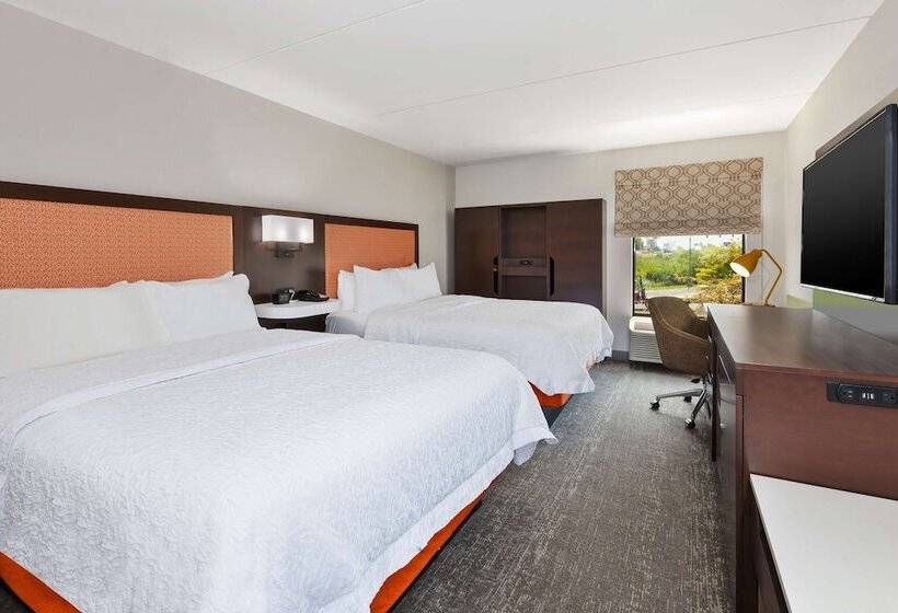 스탠다드 룸 더블 침대 2개, Hampton Inn Columbus/delaware I71 North
