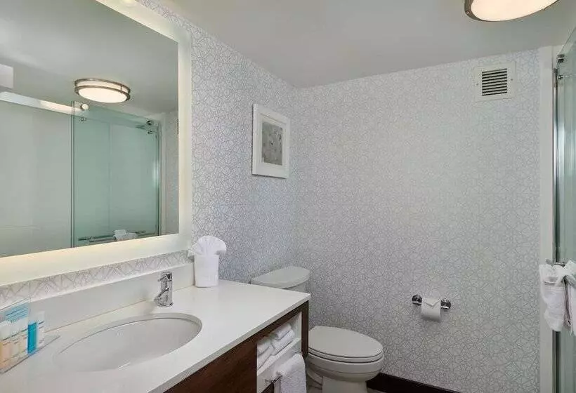 ダブルベッドスタンダードルーム, Hampton Inn Fairfax City