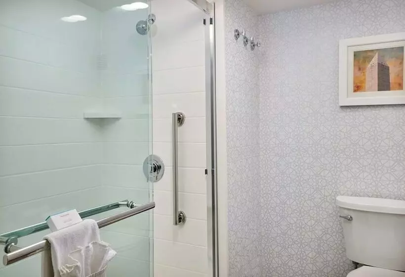 ダブルベッドスタンダードルーム, Hampton Inn Fairfax City