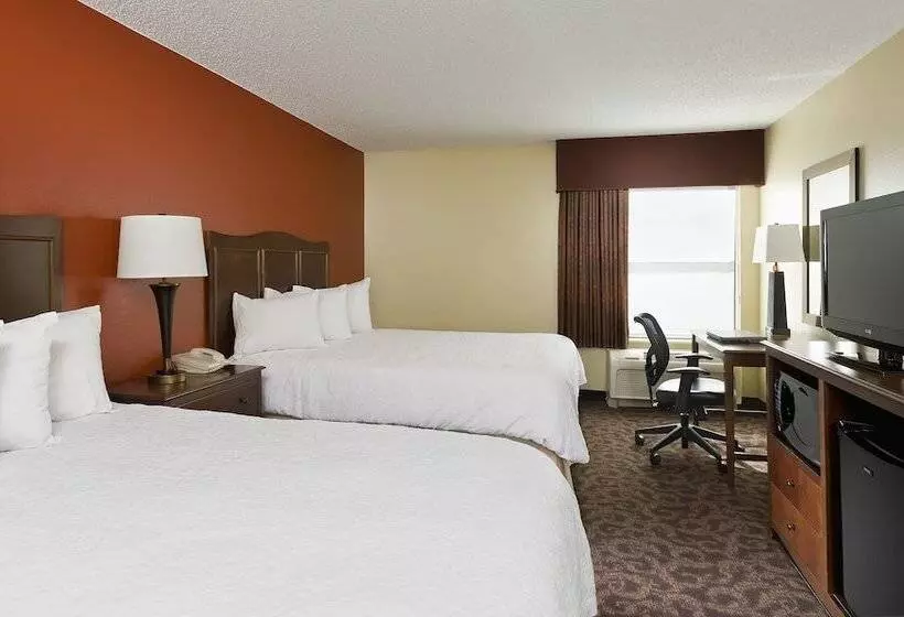２ダブルベッドのスタンダードルーム, Hampton Inn San Angelo