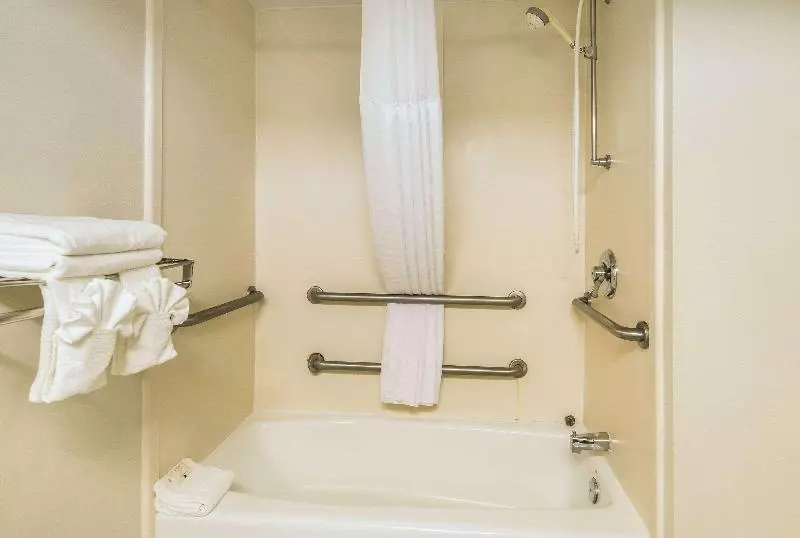 身障者適用キングサイズベッドルーム, Quality Inn Danville University Area