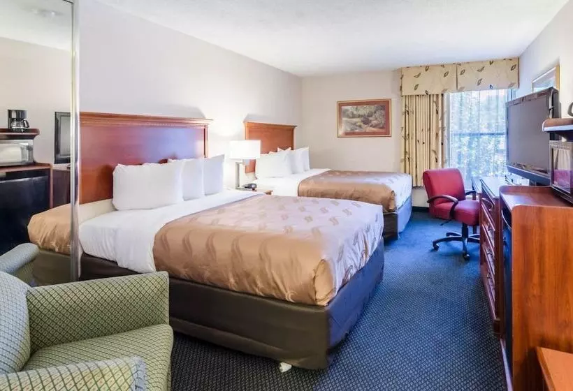 اتاق استاندارد با 2 تخت دوبل, Quality Inn Lynchburg Near University