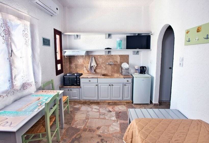 带1个卧室带花园景观的公寓, New Aurora Apts Studios