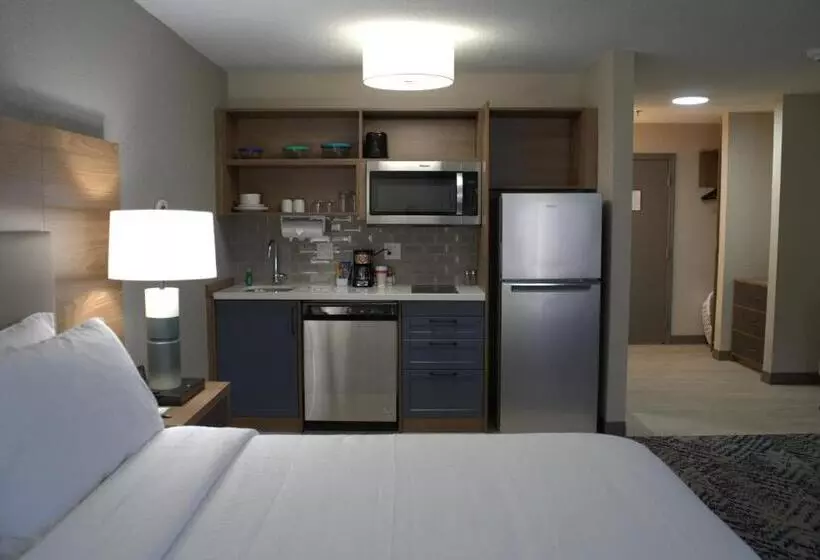 キングサイドベッドのスタンダードワンルーム, Candlewood Suites Wichita Northwest, An Ihg