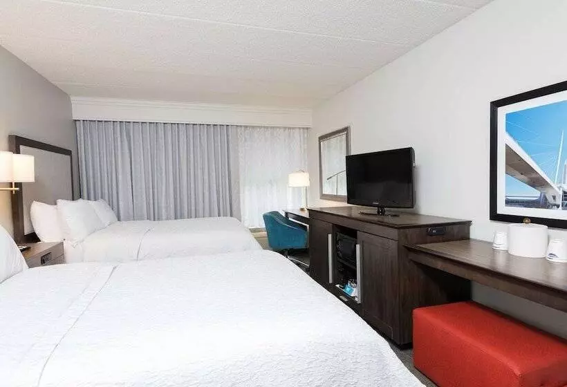 2ダブルベッドのスタンダードルーム, Hampton Inn By Hilton Milwaukee Northwest