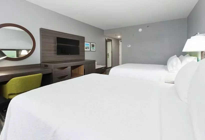 ２ダブルベッドのスタンダードルーム, Hampton Inn St. Augustine Beach
